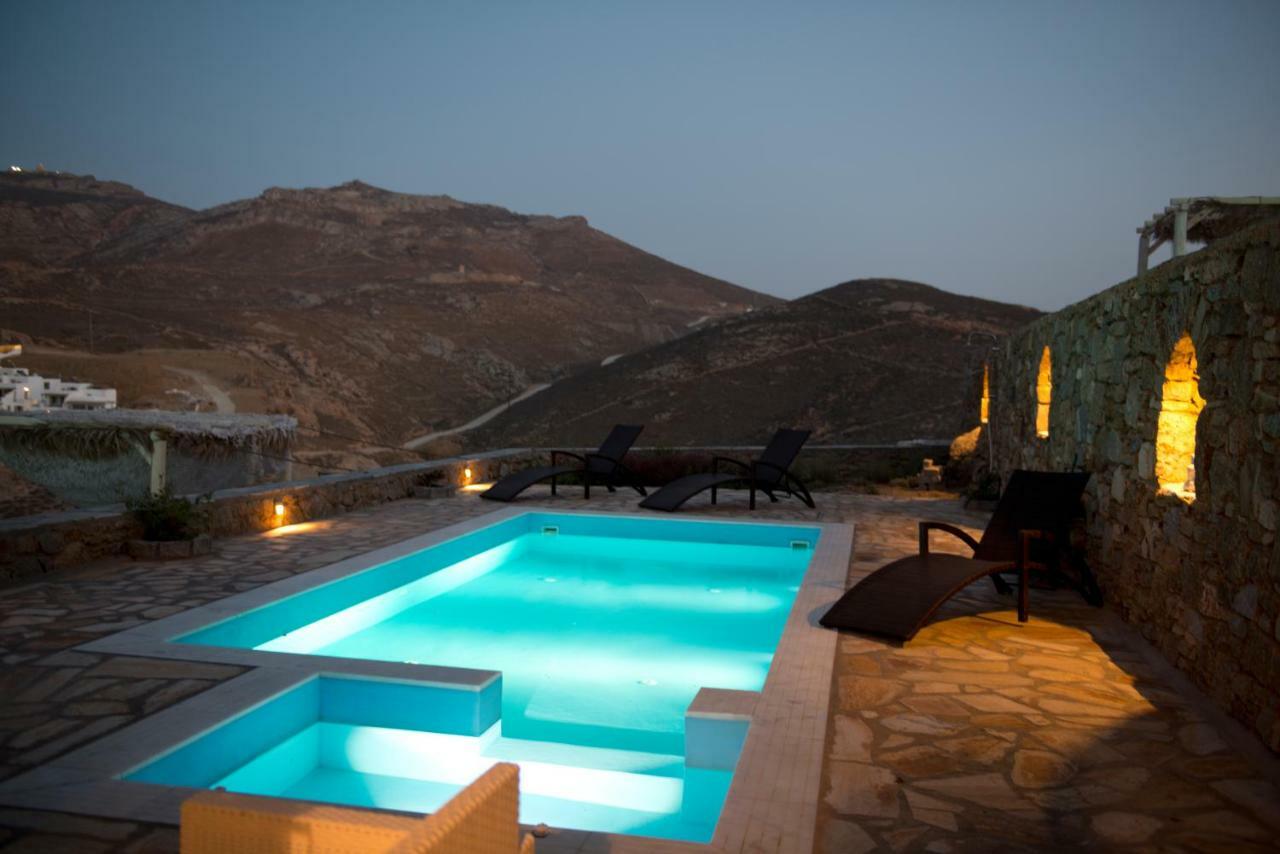 Wild View Mykonos Villa Merchia Beach Buitenkant foto