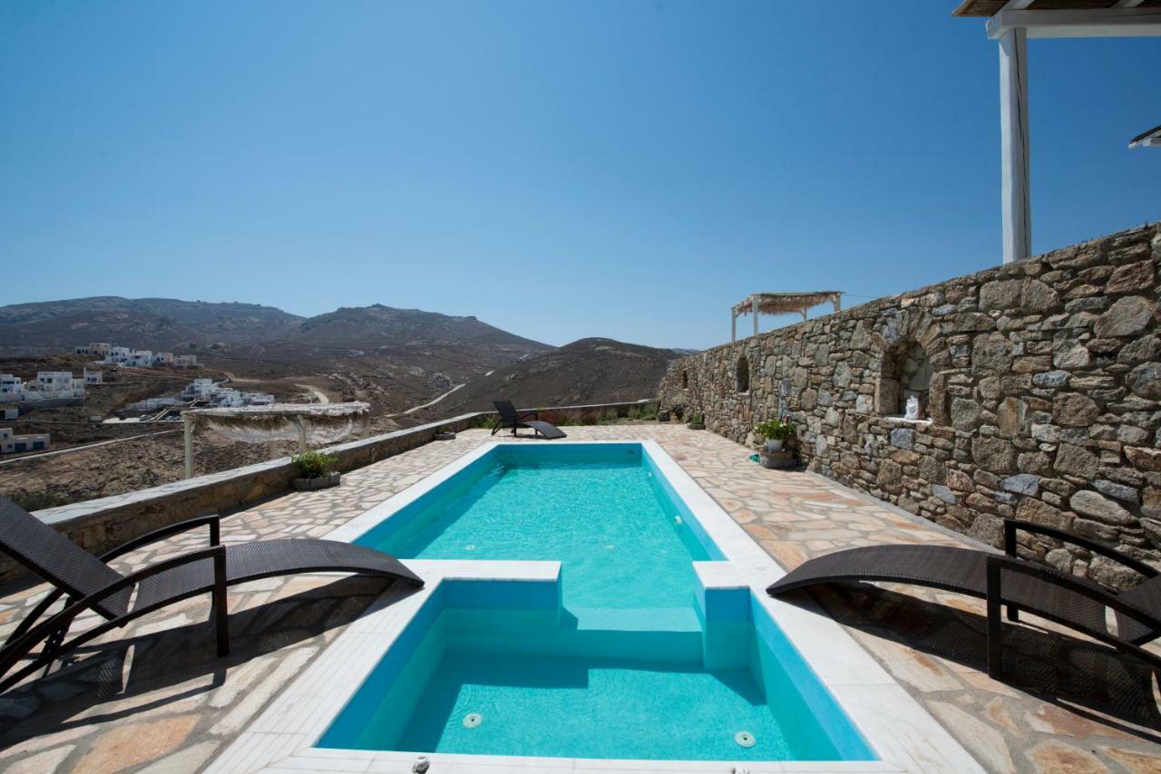 Wild View Mykonos Villa Merchia Beach Buitenkant foto