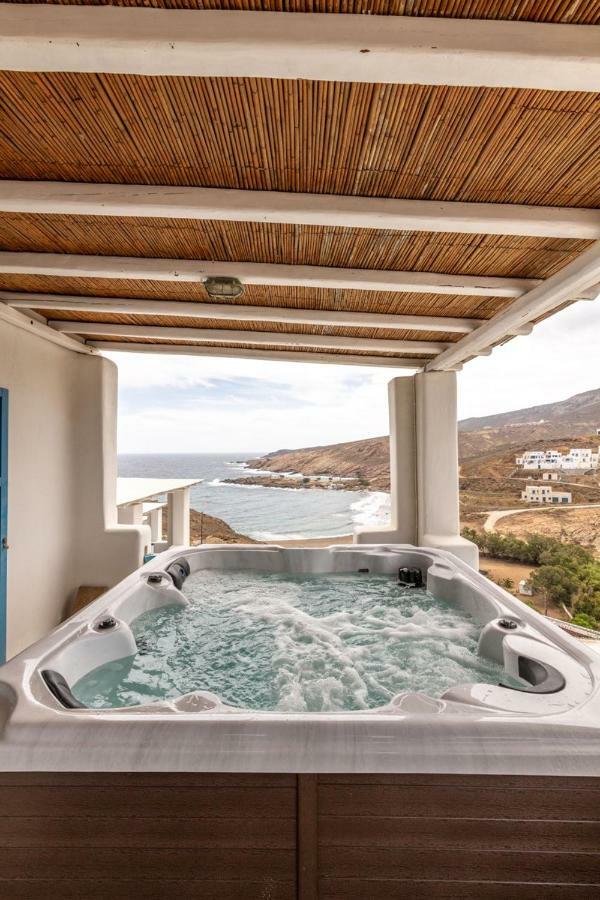 Wild View Mykonos Villa Merchia Beach Buitenkant foto