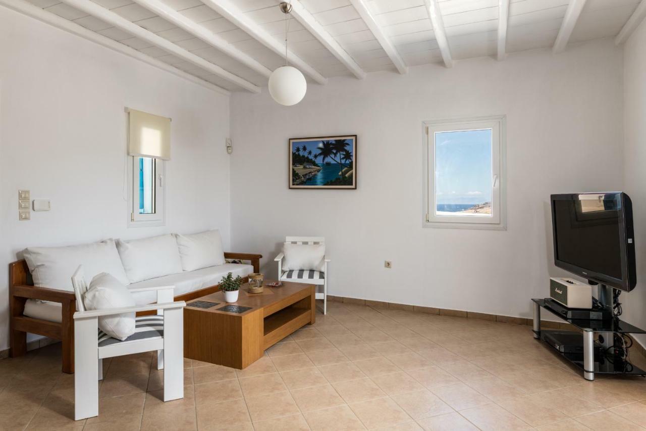 Wild View Mykonos Villa Merchia Beach Buitenkant foto